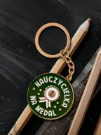 Breloczki dla dzieci - Brelok nauczycielka na medal - miniaturka - grafika 1