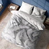 Pościel - FARO, Pościel bawełniana 220x200+2x70x80 Piórka - miniaturka - grafika 1