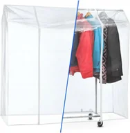 Pokrowce na ubrania - Tatkraft Anwalt przezroczysty pokrowiec na wieszak na ubrania, 130x160x60 - miniaturka - grafika 1