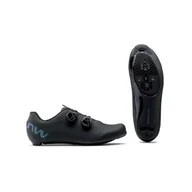 Buty rowerowe - Buty rowerowe szosowe męskie NORTHWAVE Revolution 3 czarne - miniaturka - grafika 1