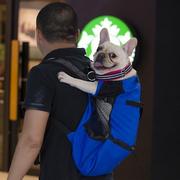 Torebki damskie - Slowmoose Regulowana odblaskowa torba na zakupy dla psów - plecak podróżny na świeżym powietrzu do uprawiania turystyki pieszej Niebieski XL - miniaturka - grafika 1