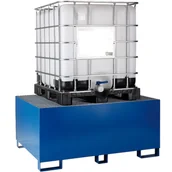 Beczki - Wanna wychwytowa do zbiornika IBC paletopojemnika MAUZER 1000L - miniaturka - grafika 1