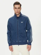Kurtki męskie - adidas Kurtka jeansowa adicolor Denim Firebird JC6233 Niebieski Loose Fit - miniaturka - grafika 1
