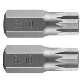 Akcesoria do elektronarzędzi - Końcówka Spline M10 x 30 mm S2 x 2 szt. - miniaturka - grafika 1