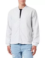 Kurtki męskie - ONLY & SONS Onsoliver Len Bomber JKT męska kurtka bomberka, Glacier Gray, L - miniaturka - grafika 1