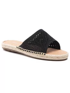 Emu Australia Espadryle Ebor Mac W12471 Czarny - Klapki i japonki damskie - miniaturka - grafika 1