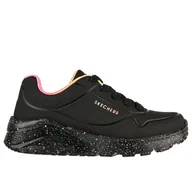 Buty dla dziewczynek - Buty dziecięce Skechers Uno Lite Rainbow Speckle 310456LBKMT - czarne - miniaturka - grafika 1
