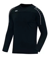 Bluzy męskie - Jako męska Classico trainingssweat, czarny, l 8850 - miniaturka - grafika 1