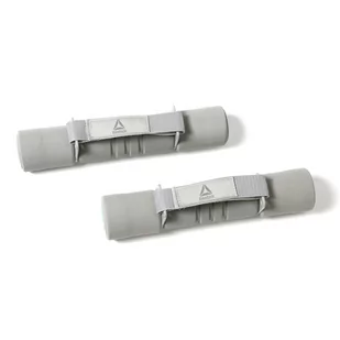 Reebok hantle damski Dumbbells Soft Grip, szary RAWT-11060BL - Hantle i ciężarki - miniaturka - grafika 1