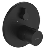 Baterie wannowe i prysznicowe - Hansa Home - Termostatyczna bateria podtynkowa, do 2 odbiorników, czarny mat 8862904533 - miniaturka - grafika 1