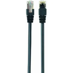 Gembird Patchcord ekranowany FTP kat.6 osłonka zalewana2 m czarny PP6-2M/BK - Patchcordy - miniaturka - grafika 1
