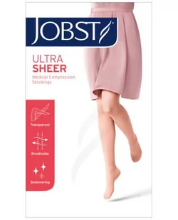 ESSITY POLAND SP. Z O.O. Jobst UltraSheer podkolanówki CCL1 czarne rozmiar V 1 para 9100457 - Rajstopy - miniaturka - grafika 1