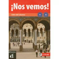 Książki do nauki języka hiszpańskiego - Difusion Nos vemos! A1+A2 podręcznik - Difusion - miniaturka - grafika 1