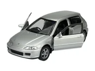 Samochody i pojazdy dla dzieci - WELLY 1992 HONDA CIVIC V SREBRNY 1:34 43813 - miniaturka - grafika 1
