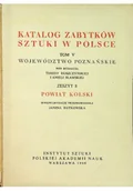 Książki o kulturze i sztuce - Katalog zabytków sztuki w Polsce tom V zeszyt 8 - miniaturka - grafika 1