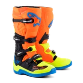 Buty motocyklowe - Buty Cross Alpinestars Tech 5 Pomarańczowy Fluorescencyjny/Emaliowy/Niebieski/Żółty Fluorescencyjny51 - miniaturka - grafika 1