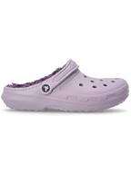 Klapki i japonki damskie - Crocs Chodaki w kolorze fioletowym - miniaturka - grafika 1