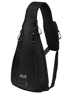 Torby męskie - Jack Wolfskin Torba Na Ramię Unisex Delta Bag Air Slingbag, Czarny - grafika 1