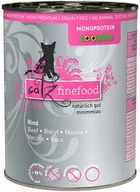 Mokra karma dla kotów - Zestaw mieszany catz finefood karma mokra monoproteinowa zooplus, 24 x 400 g - Wołowina - miniaturka - grafika 1
