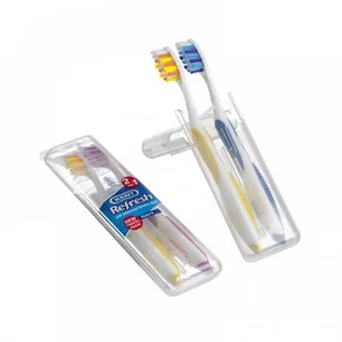 Kent, Tn Refresh, Szczoteczka do zębów dwupak Twarde - Szczoteczki do zębów - miniaturka - grafika 1