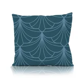 Poszewki na poduszki - Komplet 2 szt. poszewek satynowych 40x40 Elegant 012 turkusowa ciemna Faro 2022 - miniaturka - grafika 1