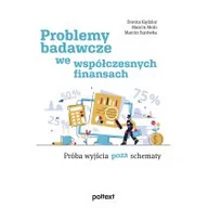 Biznes - Poltext Problemy badawcze we współczesnych finansach. Próba wyjścia poza schemat Dorota Kędzior,Marcin Molo,Marcin Surówka - miniaturka - grafika 1