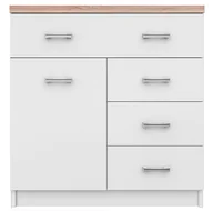 Komody - Biała komoda z 4 szufladami L9-G06 - miniaturka - grafika 1