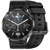 Smartwatch - Gravity GT21-3 BK/BK LEATHER / BK - miniaturka - grafika 1