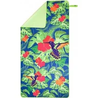 Ręczniki - NILS CAMP NCR14 KWIATY RĘCZNIK Z MIKROFIBRY 160x80 cm NILS CAMP 15-06-081 - miniaturka - grafika 1