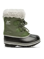 Buty dla chłopców - Sorel Śniegowce Yoot Pac™ Nylon Wp 2114112371 Zielony - miniaturka - grafika 1
