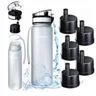 Butelki filtrujące - Bidon filtrujący wodę Aquaphor City Biały 0,5L do szkoły na wykład uczelnie - miniaturka - grafika 1