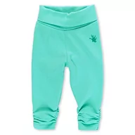 Legginsy - Sigikid Niemowlęta - dziewczynki bio-bawełna, turkusowe/legginsy, odpowiednie rozmiary - miniaturka - grafika 1