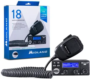 Midland 18 AM/FM/ASQ/VOX - CB Radia - miniaturka - grafika 1