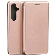 Etui i futerały do telefonów - Etui BELINE Book Magnetic do Samsung Galaxy S25 Różowo-złoty - miniaturka - grafika 1