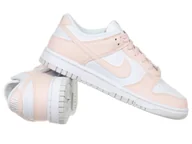 Sneakersy damskie - Damskie Buty Sneakersy Sportowe Nike Dunk Low Coral Pink - DD1873-100-40 - miniaturka - grafika 1