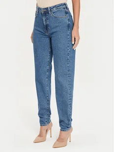 Guess Jeans Jeansy W4YA0D D5CC3 Niebieski Relaxed Fit - Spodnie damskie - miniaturka - grafika 1