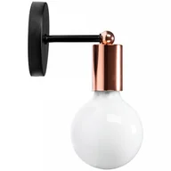 Lampy ścienne - REA OSW-04019 LAMPA KINKIET 392205 ROSE GOLD - miniaturka - grafika 1