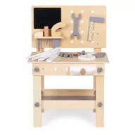 Mały majsterkowicz - Drewniany Warsztat Dla Dzieci Narzędzia Stolik Ecotoys - miniaturka - grafika 1