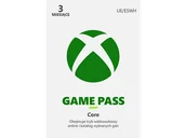 Kody i doładowania cyfrowe - Kod aktywacyjny MICROSOFT Subskrypcja Xbox Game Pass Core 3 miesiące - miniaturka - grafika 1