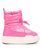 Buty dla dziewczynek - Moon Boot Śniegowce Jr Park Tube Mid Glitter Wp 80D3440110 Różowy - miniaturka - grafika 1