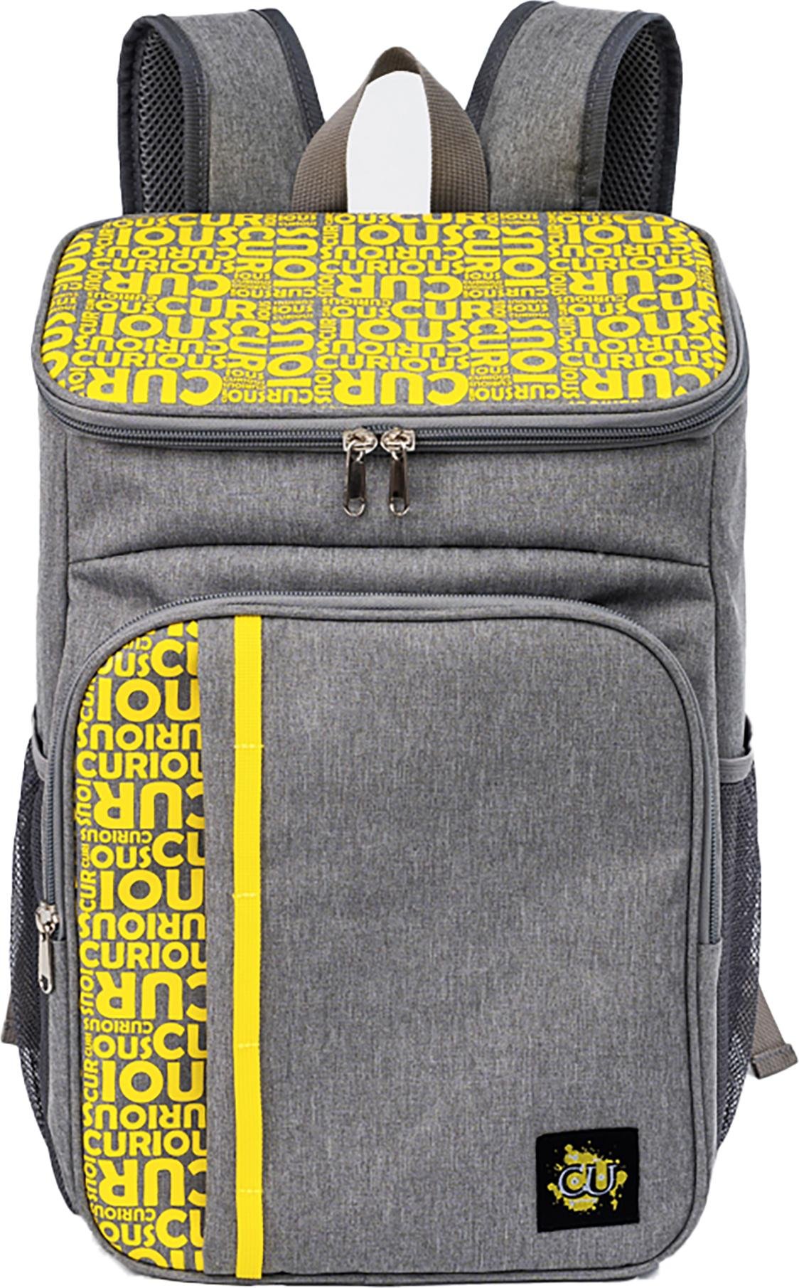 Plecak izolowany Biggdesign Moods Up Curious, wodoodporna i szczelna izolowana torba na lunch dla mężczyzn i kobiet, torby piknikowe, do biura, na kemping, na plażę, do szkoły, 19,1 l