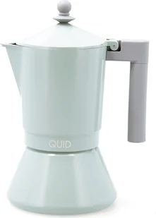Włoski ekspres do kawy Quid Ozon zielony metalowy 9 filiżanek - Zaparzacze i kawiarki - miniaturka - grafika 1