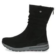 Botki damskie - Botki czarne Denise [25412-43-004] [Rozmiar: 39] - miniaturka - grafika 1