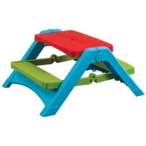 Marian Plast Stolik dla dzieci  z składaną ławą - Place zabaw - miniaturka - grafika 1