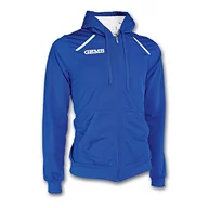 Bluzy męskie - Gems Męska bluza z kapturem Grecia Niebieski/biały XXL - miniaturka - grafika 1