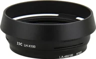 Osłony przeciwsłoneczne do aparatów - Osłona na obiektyw JJC Osłona przeciwsłoneczna JJC LH-JX100 Black z adapterem montażowym - miniaturka - grafika 1