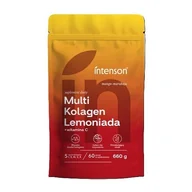 Syropy i koncentraty owocowe - Intenson Multi Kolagen Lemoniada + wit. C Mango-Marakuja 660g - miniaturka - grafika 1