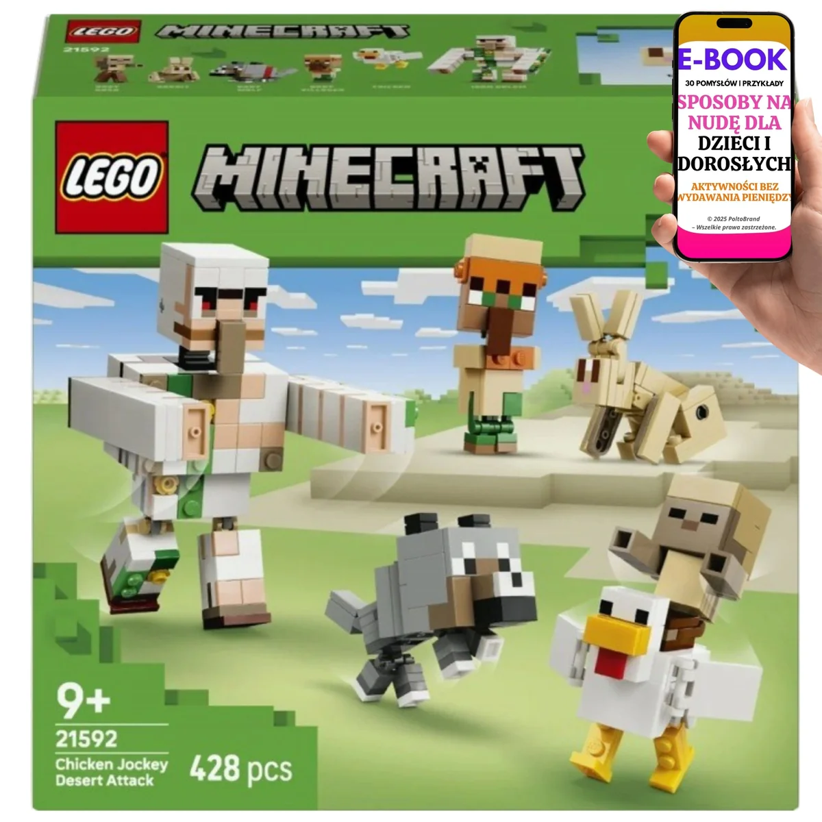 LEGO Minecraft Pustynia Prezent Dla Gracza 21592
