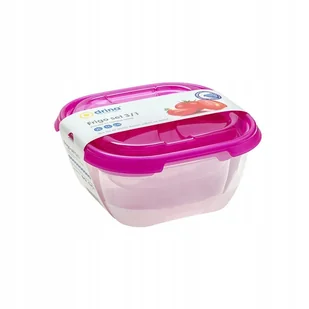 Zestaw Pojemników Plastikowych Na Żywność 3 W 1 - Pojemniki kuchenne - miniaturka - grafika 1