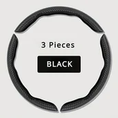 Inne - TEMU Zestaw 3 Sztuk Matowych Pokryć Kół Samochodowych Z Węgliku Węglowego, Szybkie Montażowe, Antypoślizgowe, Uniwersalne Rozmiary (15,16 Cala/38,5 - miniaturka - grafika 1